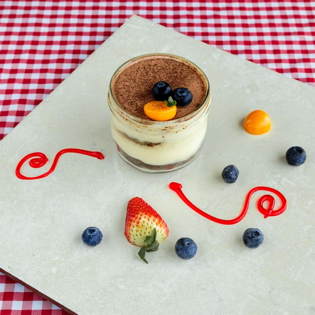 Tiramisu s espresso kávou